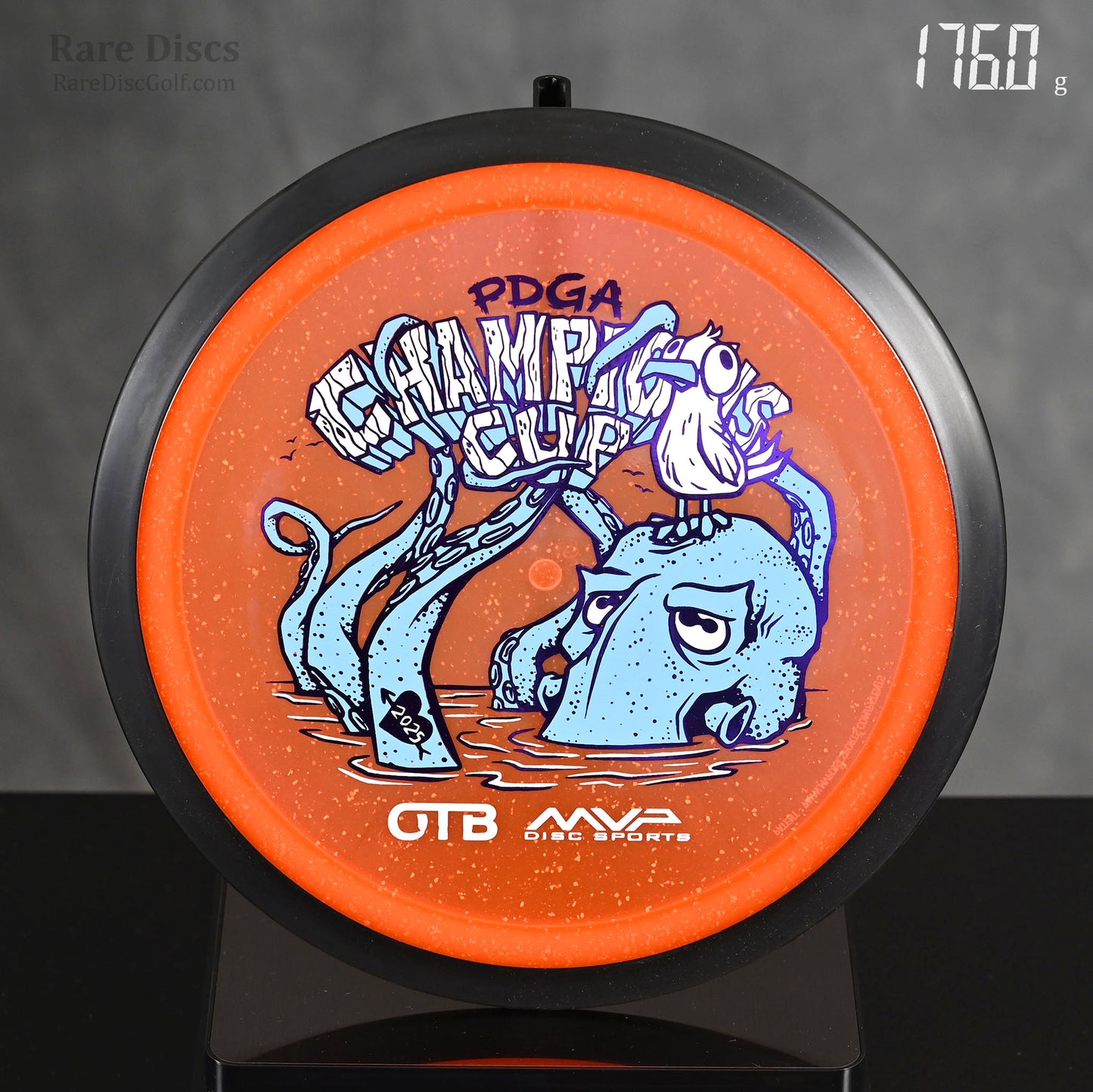 MVP Wave particle glow proton champion's cup 2025 special edition disc golf driver Rare Discs Canada octopus