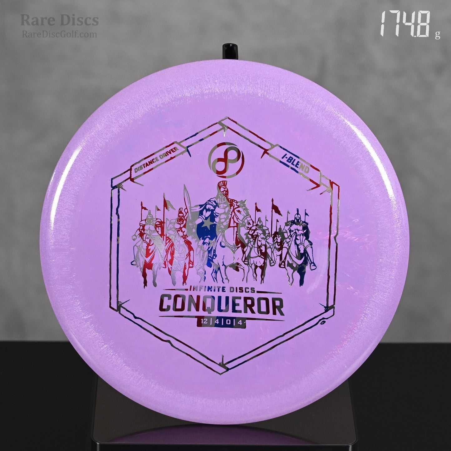 Infinite Conqueror i-blend plastic golf disc Rare Discs Canada