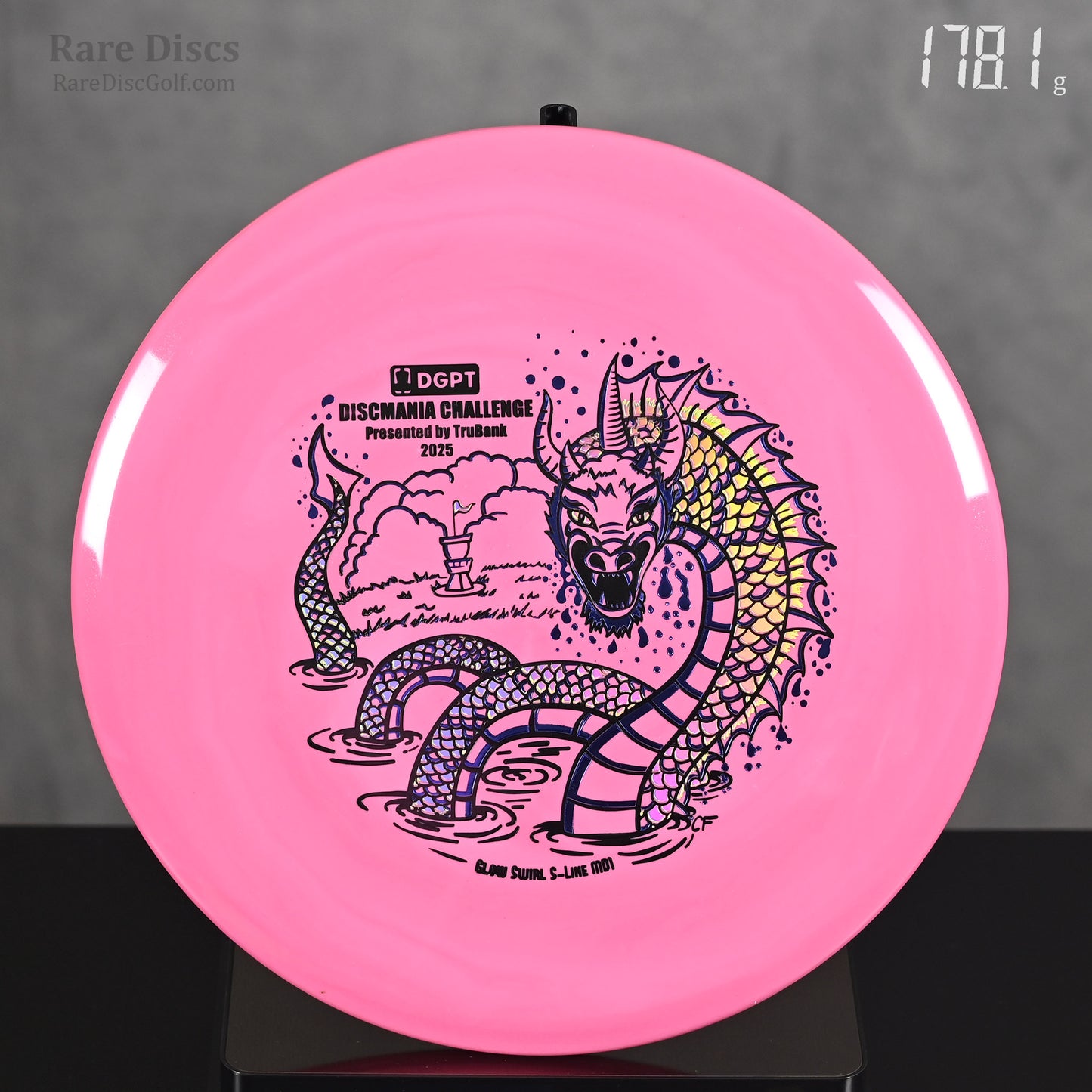 glow swirl md1 discmania midrange disc golf