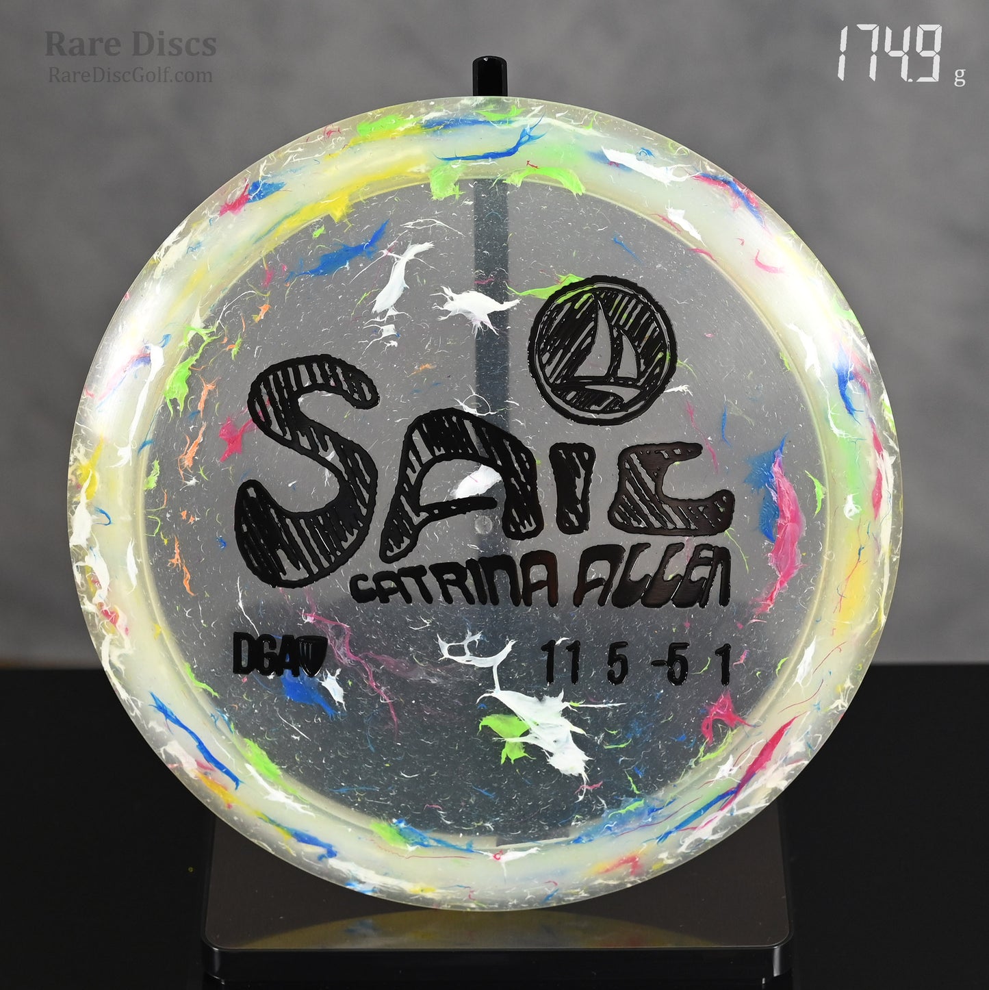 DGA Sail flippy disc golf fairway driver Catrina Allen tour series