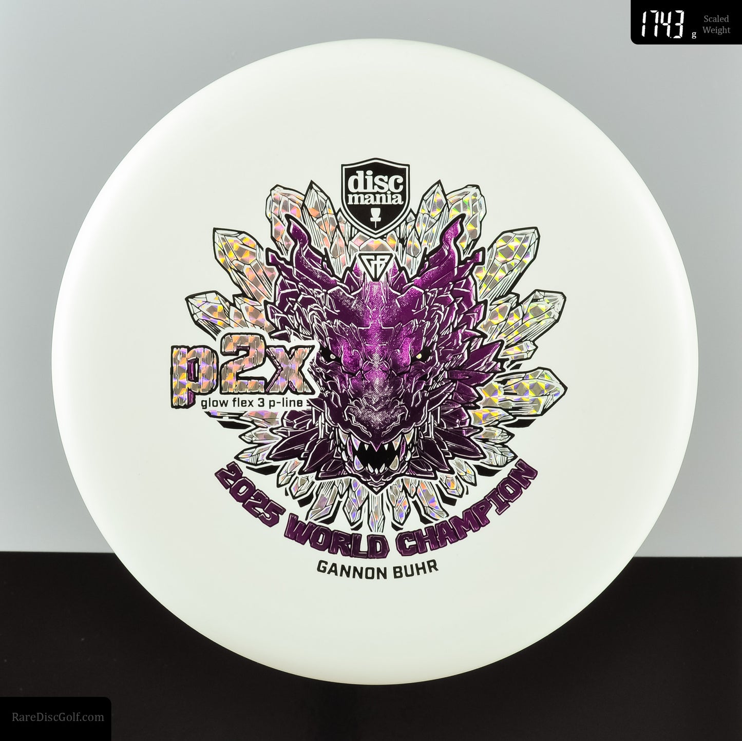 Discmania P2X - P-Line Flex 3 Glow 2025 Worlds