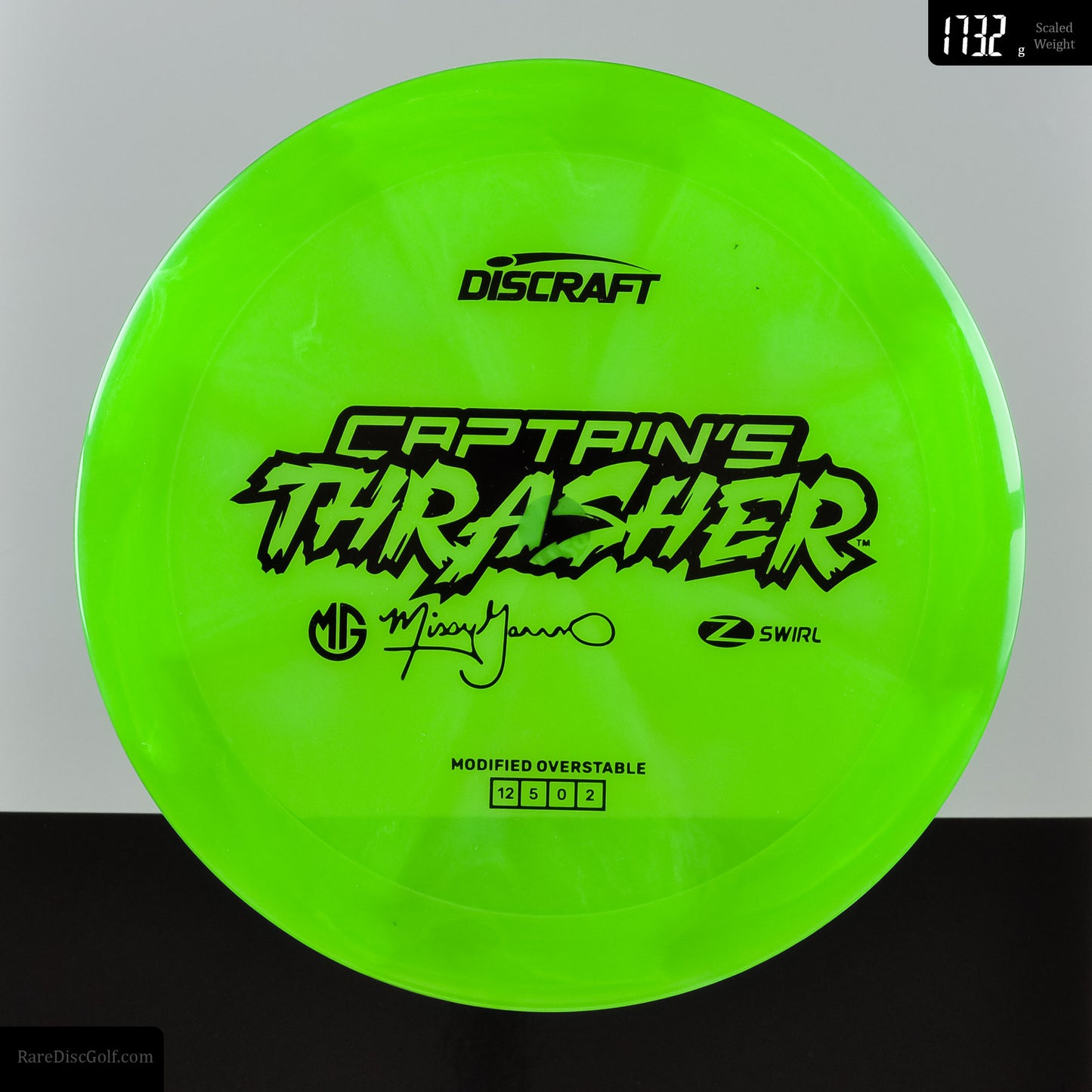 Discraft Captain's Thrasher - Z-Swirl - Missy Gannon