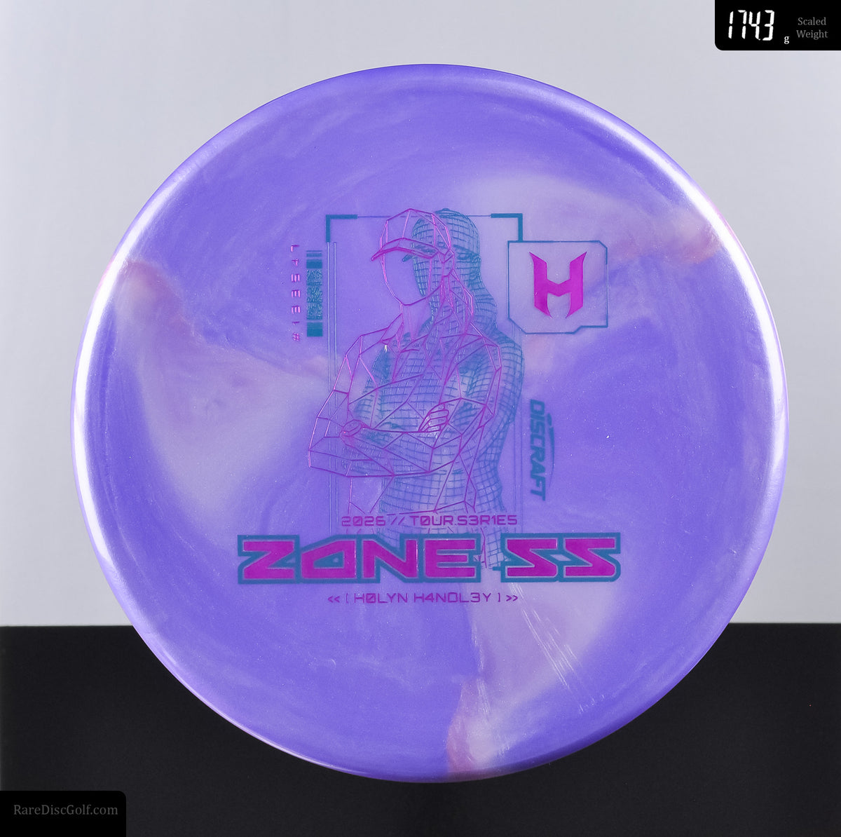 Discraft Zone SS - Titanium Big Z - Holyn Handley V2
