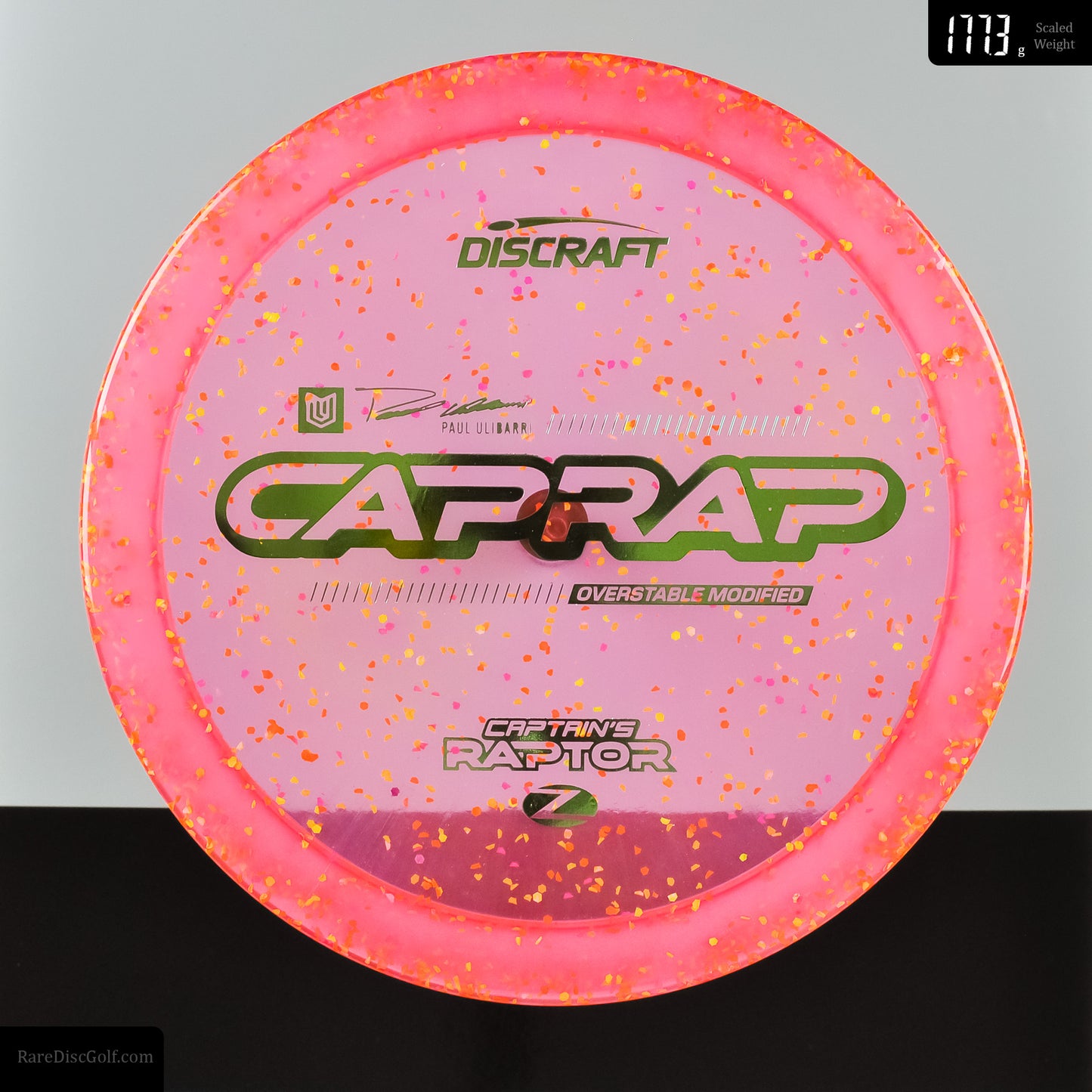 Discraft Captain's Raptor - Z Confetti