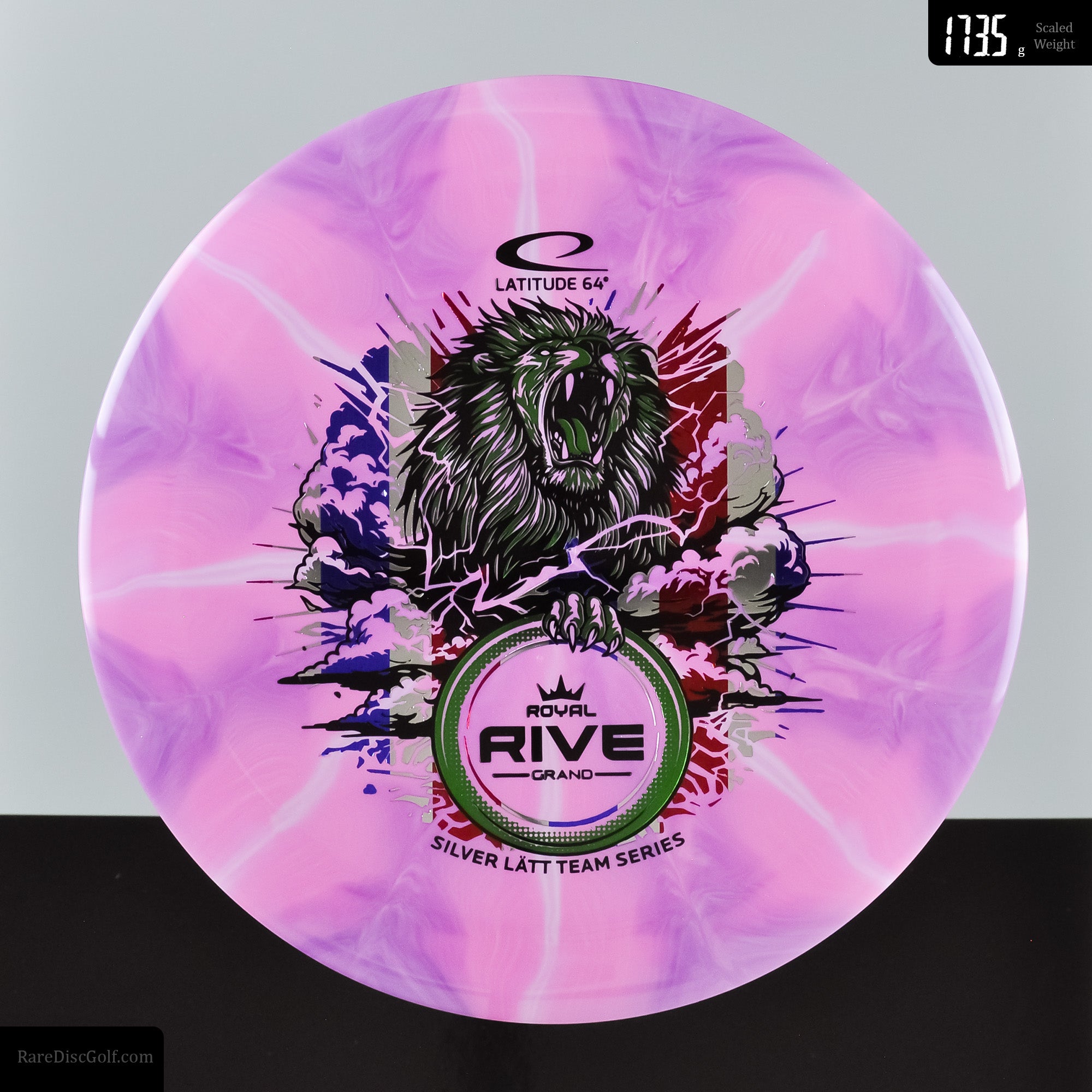Latitude 64 Rive - Grand Burst - Silver Latt – Rare Discs - Disc