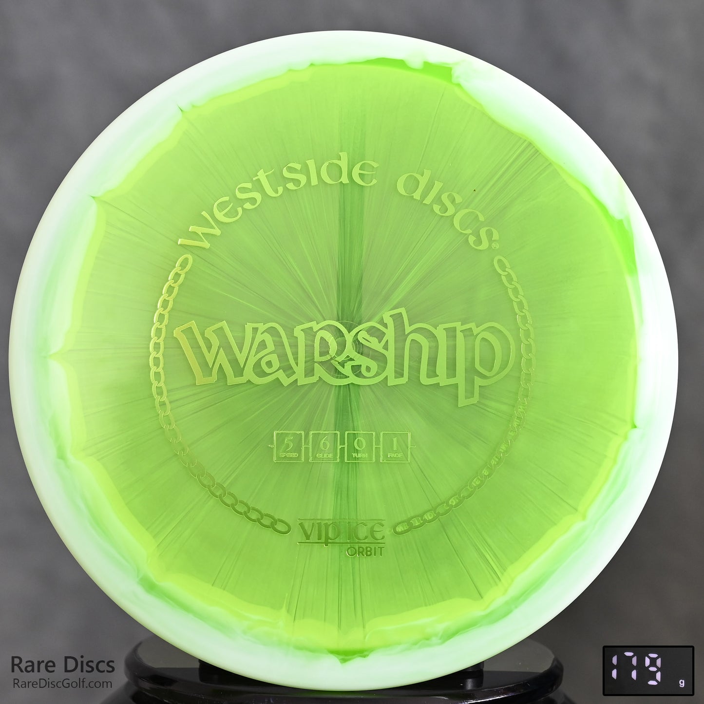 Westside Discs Warship straight flying disc golf mid-range RareDiscs Canada