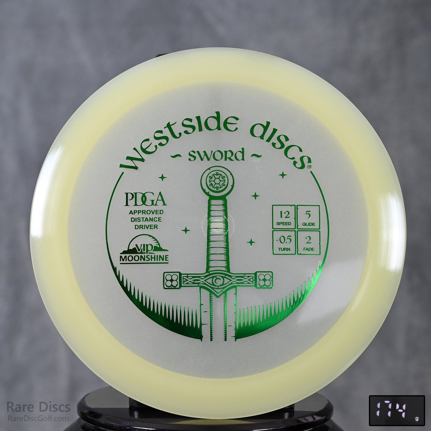 Westside discs sword glow in the dark moonshine disc golf driver Rare Discs Canada