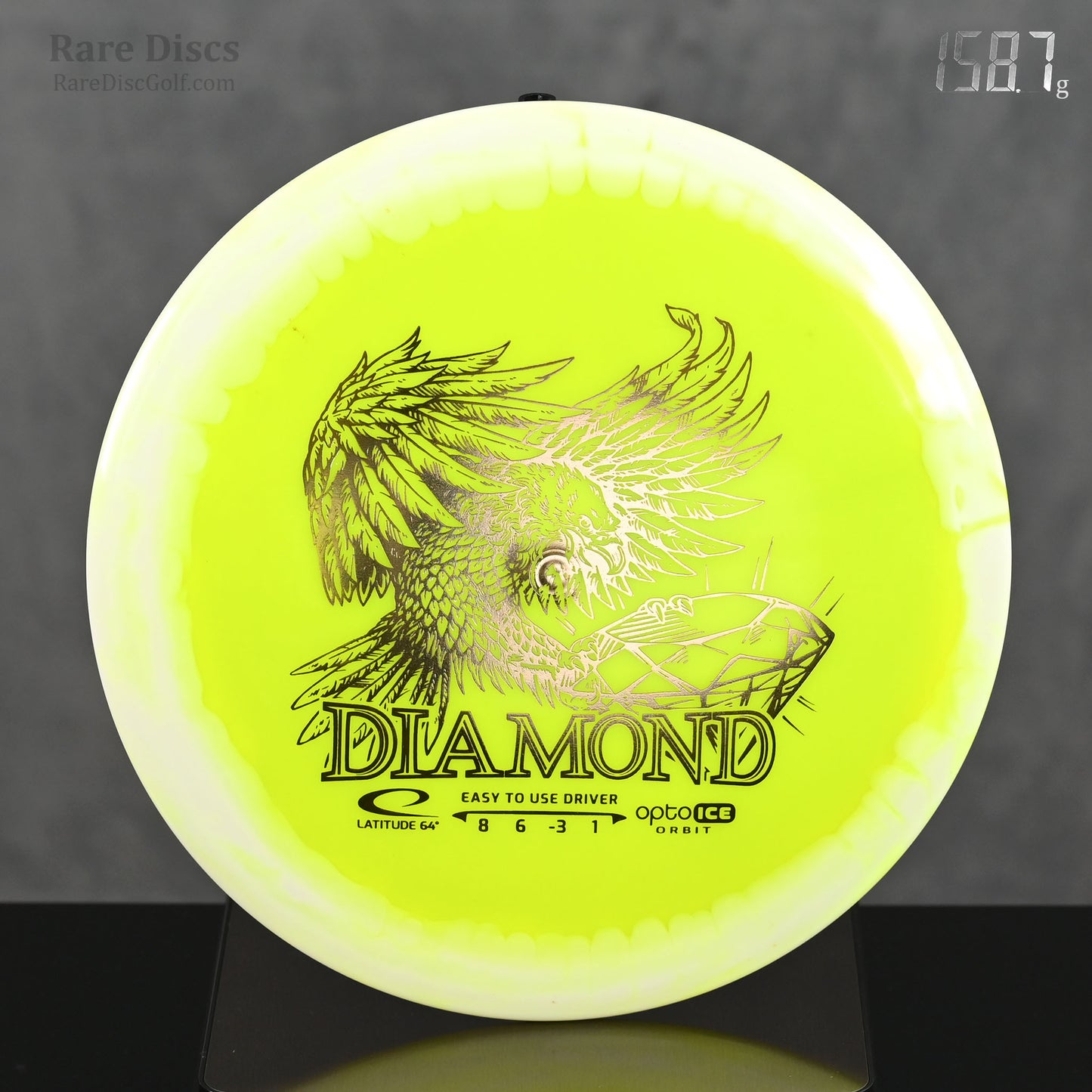 Latitude 64 Diamond Opto Ice Orbit easy to use disc golf frisbee Rare Discs Canada