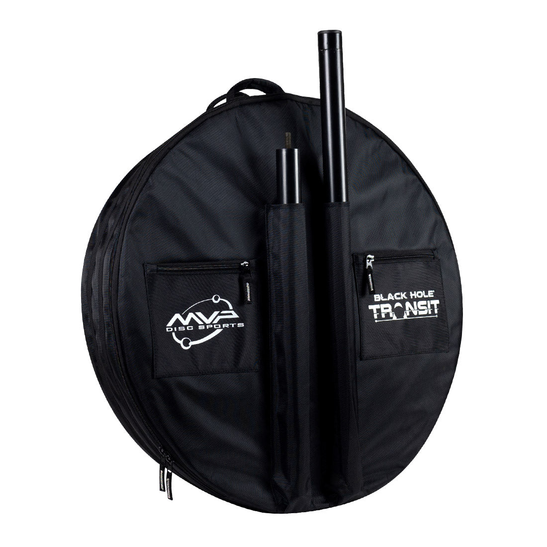 MVP Black Hole Pro with Transit Carrying Case - Disc Golf Practice Basket