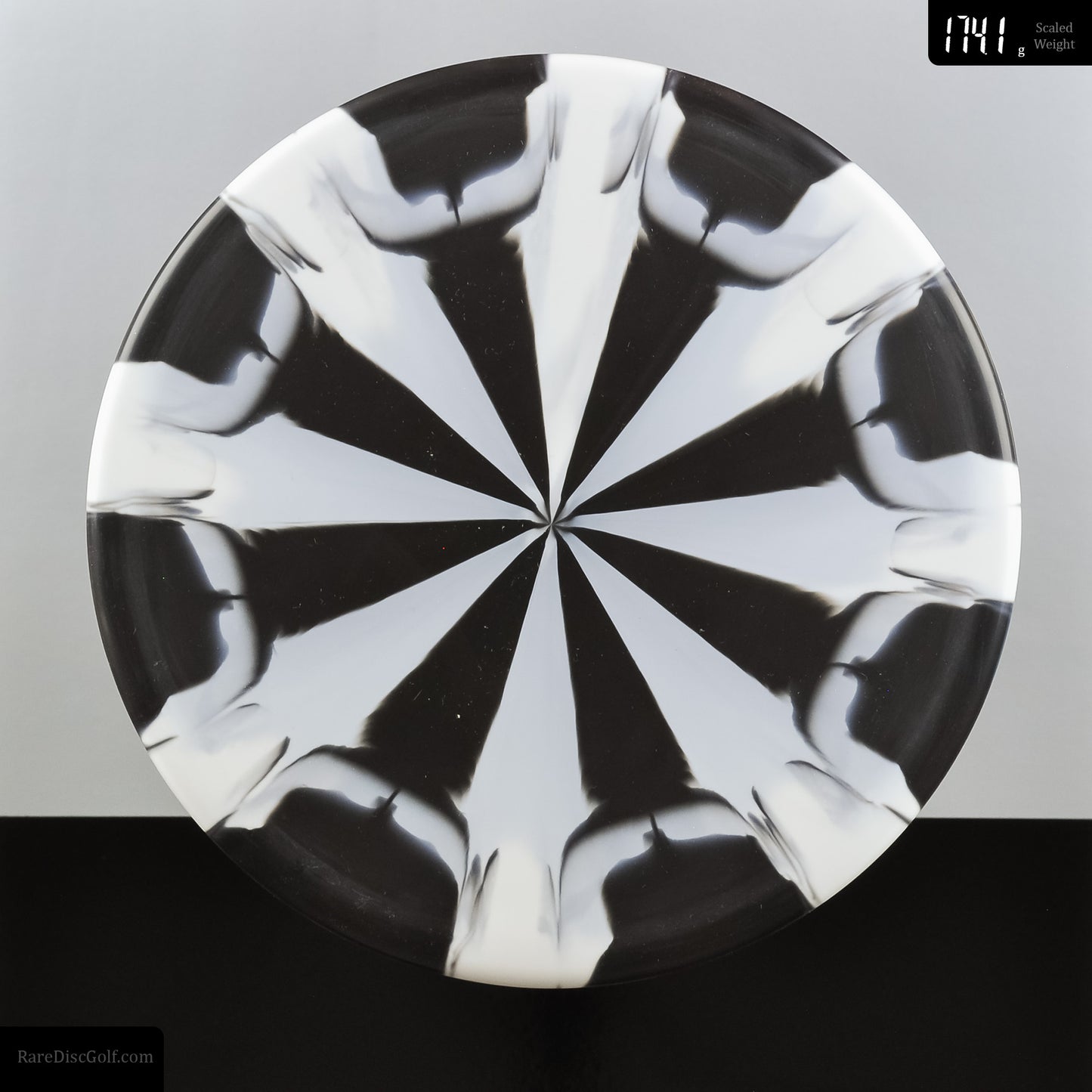 Meridian Discs Trench Marbled Graphite disc golf putter black/white top Rare Discs Canada