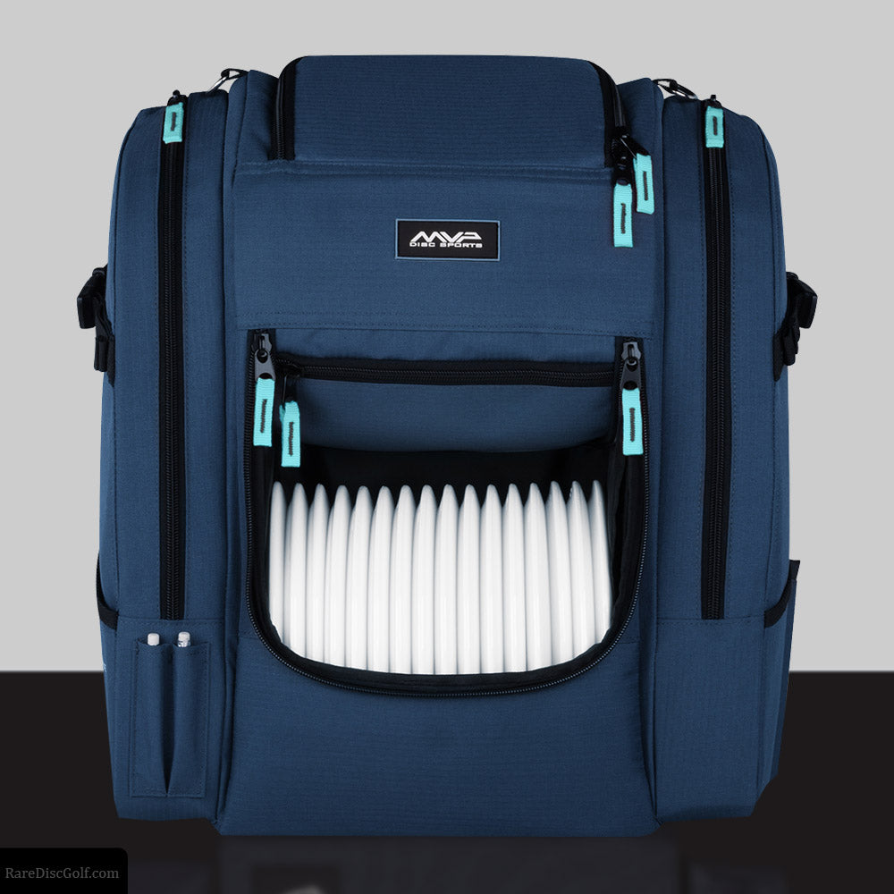 MVP Voyager Lite disc golf backpack with upgraded straps and ripstop material