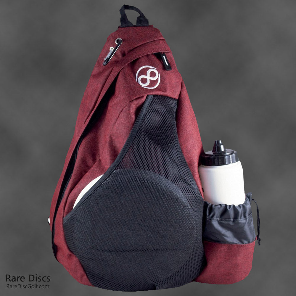 Infinite Discs Slinger Deluxe Disc Golf Backpack Frisbee Sports Compact Travel Bag Red in Canada