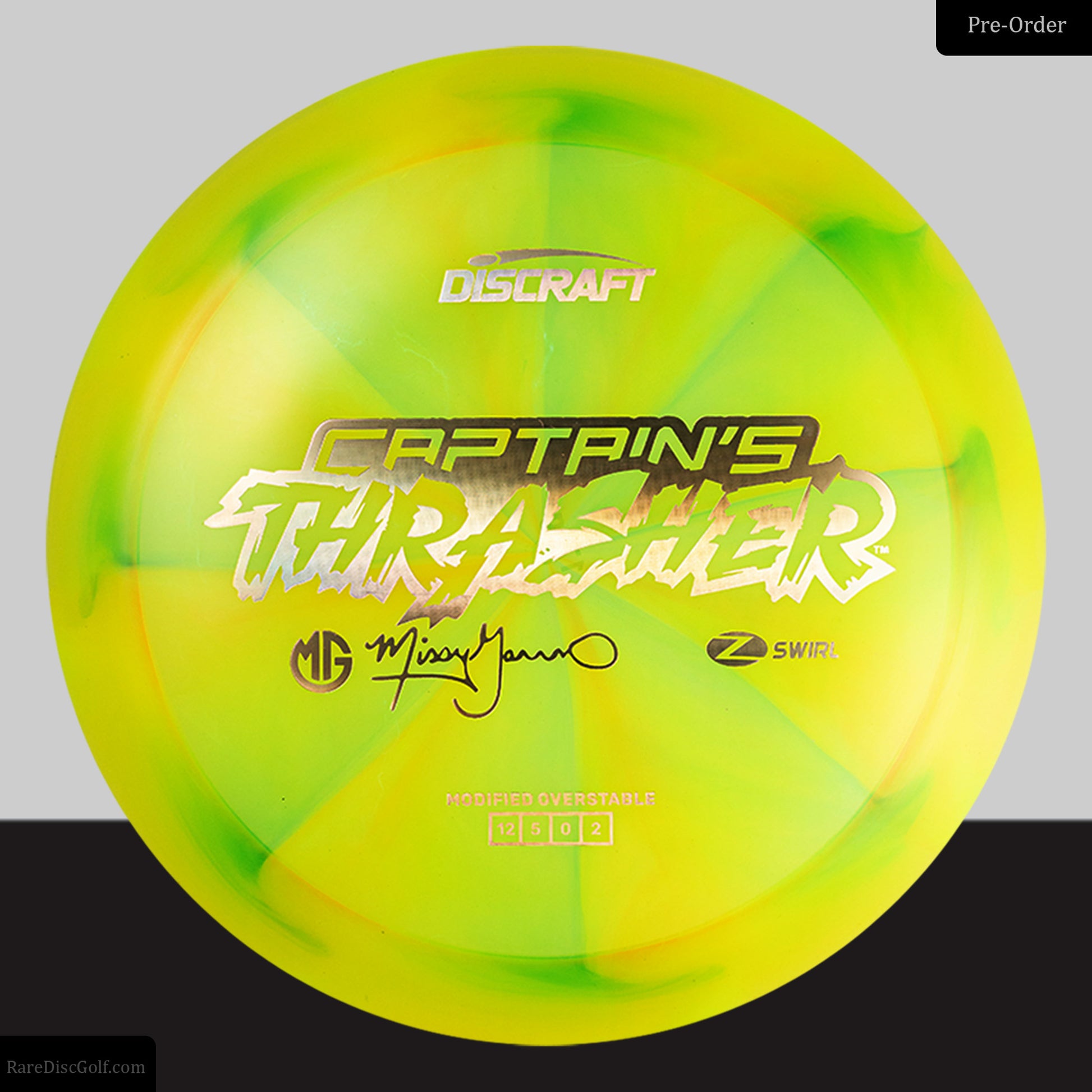 Missy Gannon Captain's Thrasher Pre-Order at Rare Discs Canada 2026 tour series disc golf driver