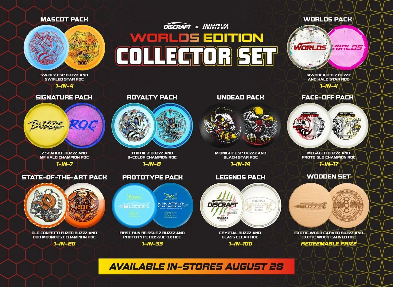 2026 pdga worlds collectors edition sets odds