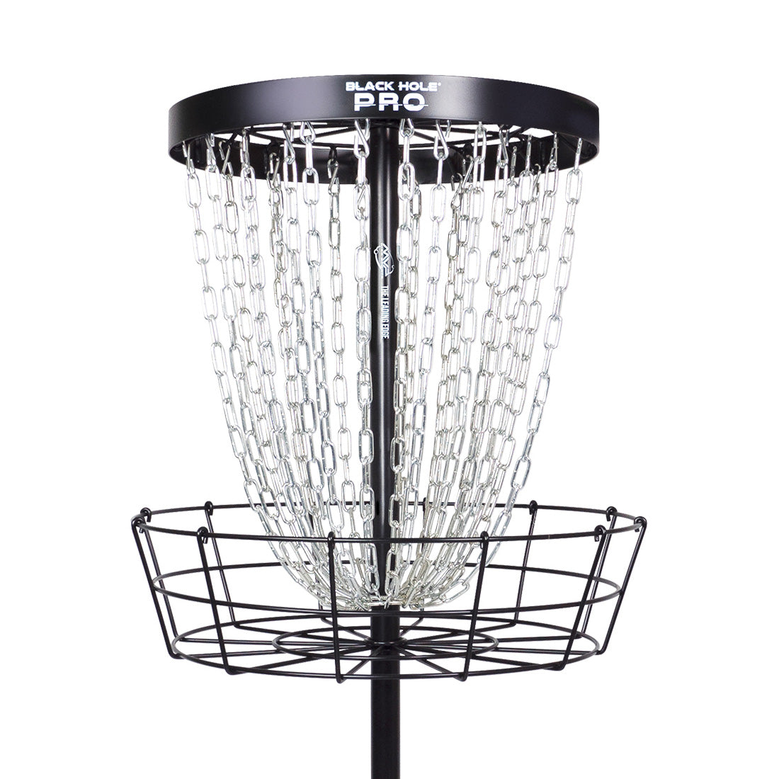MVP Black Hole Pro with Transit Carrying Case - Disc Golf Practice Basket