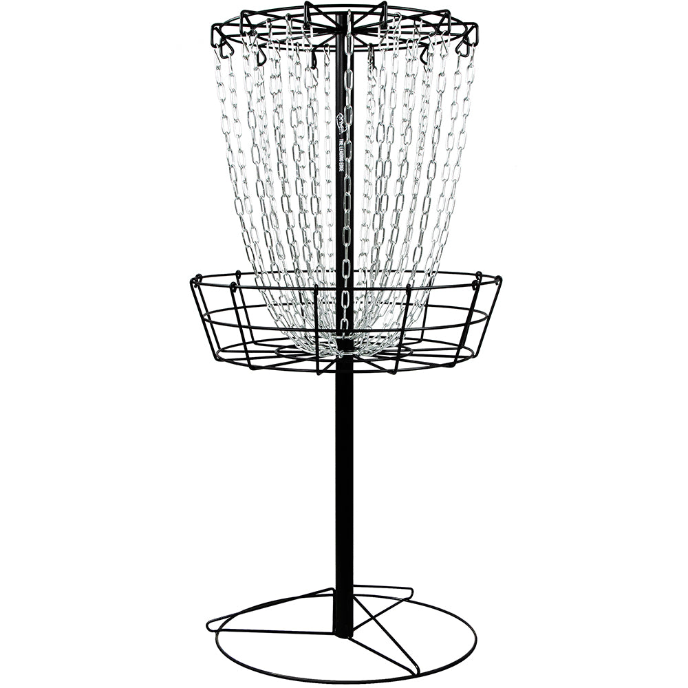 MVP Black Hole Practice disc golf basket light weight affordable