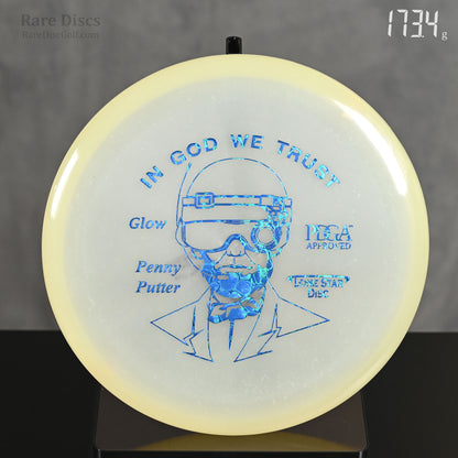 Lone Star Discs Penny Putter Glow disc golf putter Rare Discs Canada