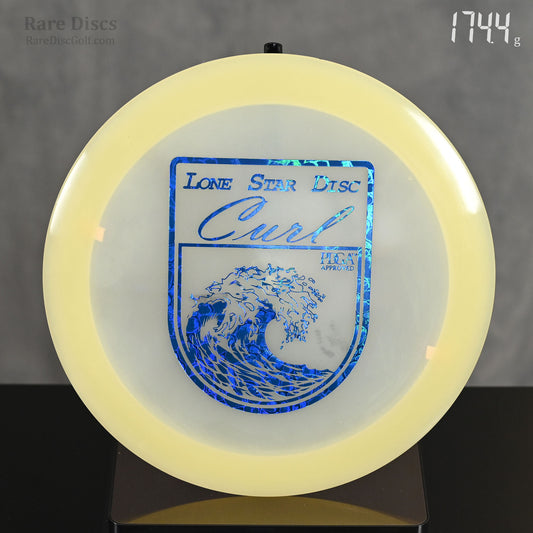 Lone Star Discs Curl stable distance driver for disc golf glow in the dark Rare Frisbees Canada