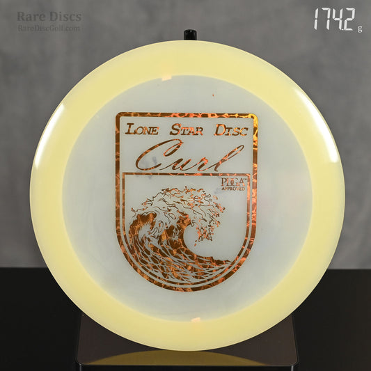Lone Star Discs Curl stable distance driver for disc golf glow in the dark Rare Frisbees Canada