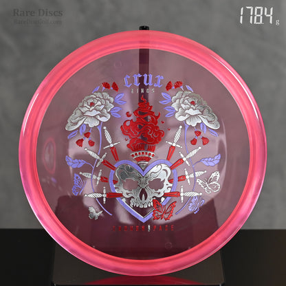 Thought Space Athletics TSA Crux overstable midrange skull and roses stamp disc golf sport equipment Rare Discs Canada