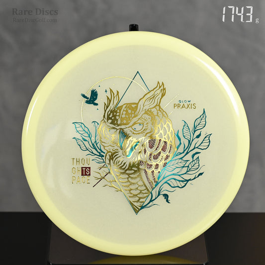 Thought Space Athletics Glow Praxis disc golf putter night owl Infinite Exclusive Rare Discs Canada