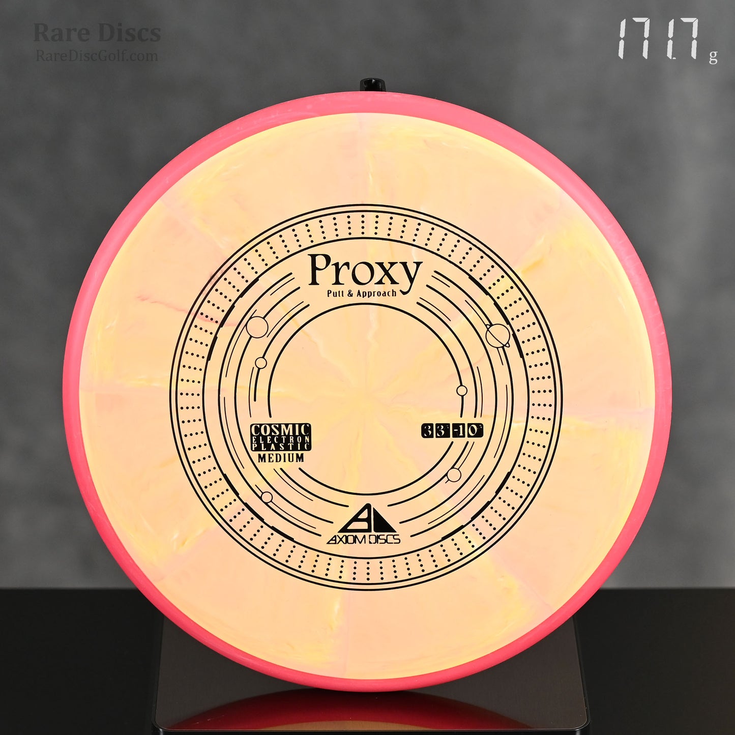 Axiom Proxy - Cosmic Electron plastic 2024 edition new electron blend understable putter for throwing or putting Rare Discs Canada