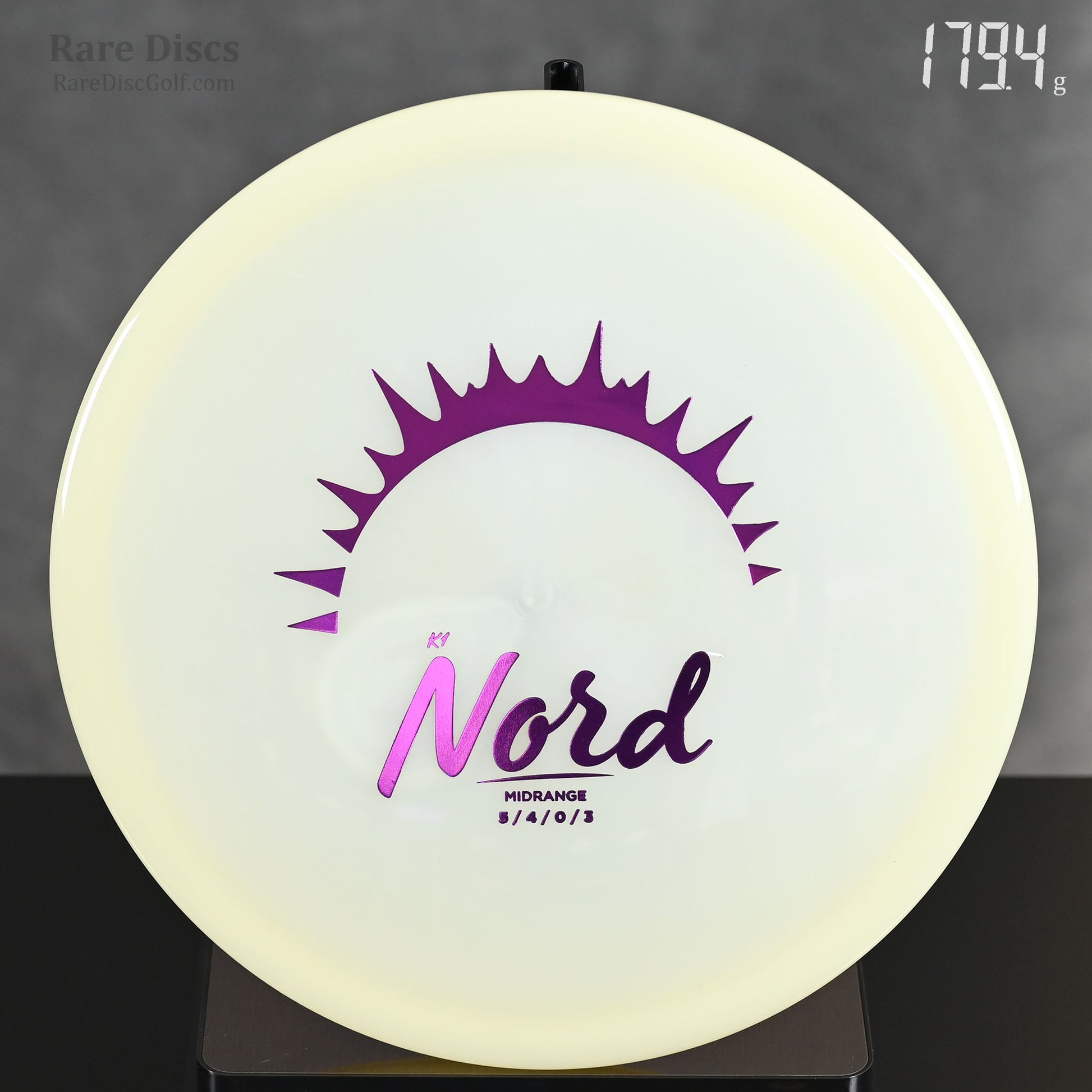 Kastaplast Nord K1 glow in the dark overstable disc golf midrange Rare Discs Canada