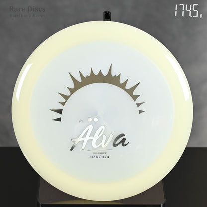 Kastaplast Alva straight flying disc golf driver K1 glow in the dark plastic Rare Discs Canada