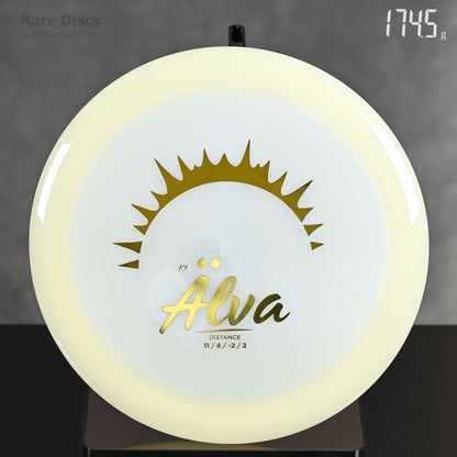 Kastaplast Alva straight flying disc golf driver K1 glow in the dark plastic Rare Discs Canada