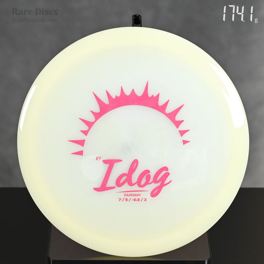 Kastaplast IDOG K1 glow in the dark plastic disc golf fairway driver Rare Discs Canada