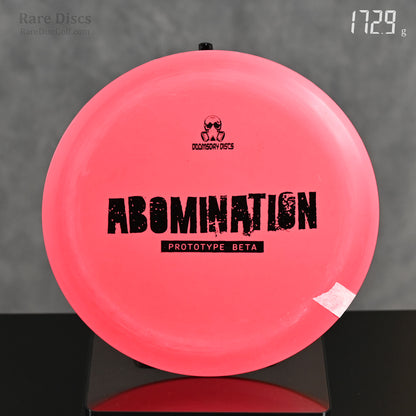 Doomsday Discs abomination disc golf driver prototype beta Rare Discs Canada