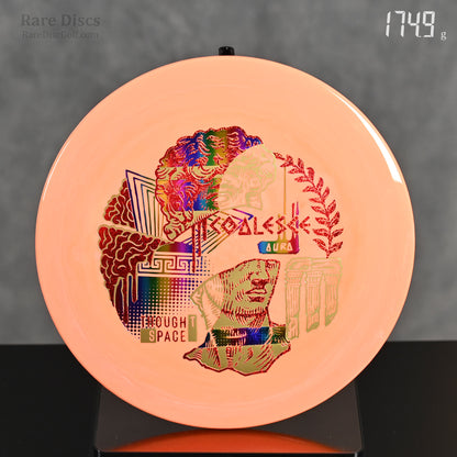 Thought Space Coalesce Aura Disc Golf Distance Driver Statue Brain Greek Stamp Rare Discs