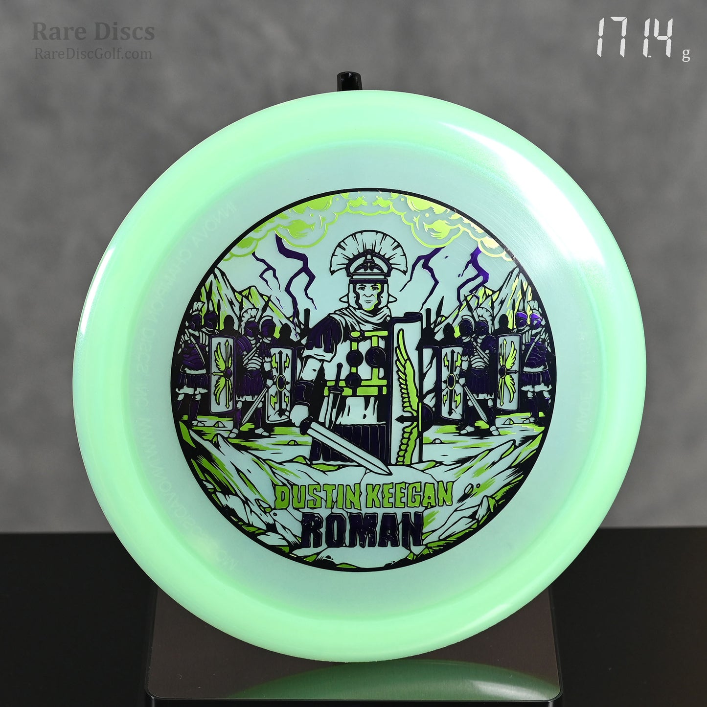 Infinite Discs roman c-blend glow soldiers stamp dustin keegan signature series disc golf power driver Rare Discs Canada