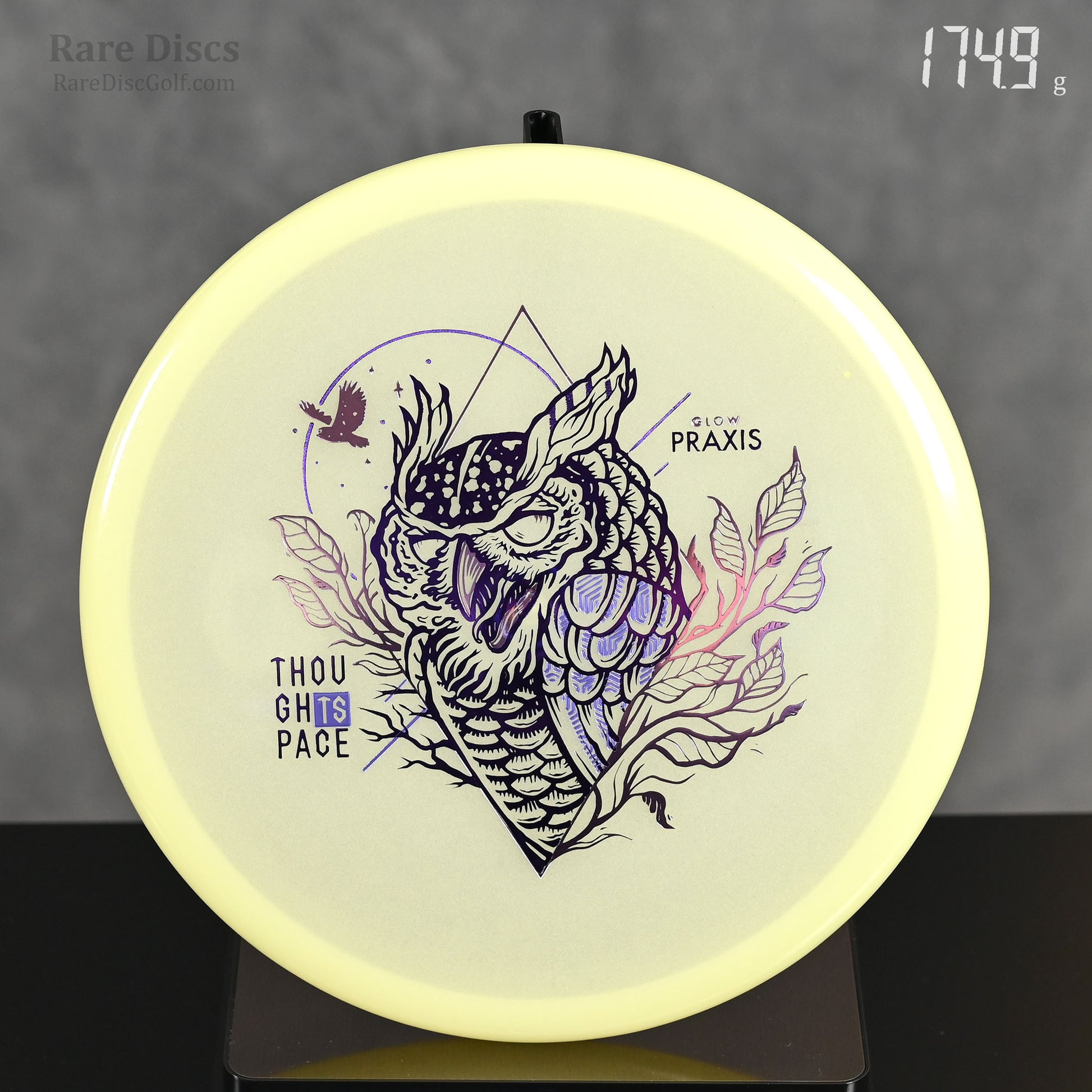 Thought Space Athletics Glow Praxis disc golf putter night owl Infinite Exclusive Rare Discs Canada