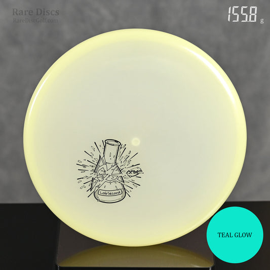 Streamline parachute eclipse soft lab 2nd disc golf putter glow