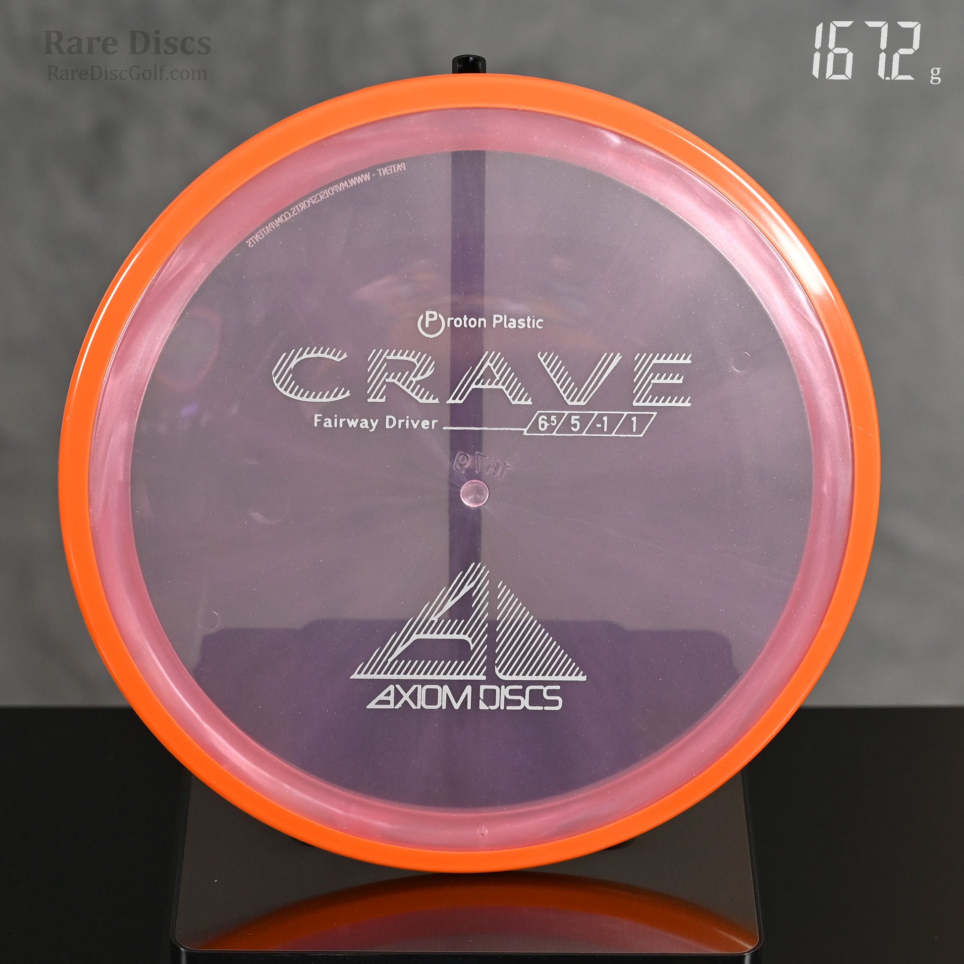 Axiom Crave Proton straight flying fairway driver for Disc Golf Rare Discs