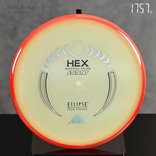 Axiom Hex glow in the dark eclipse 2.0 mid range disc golf stable rare discs