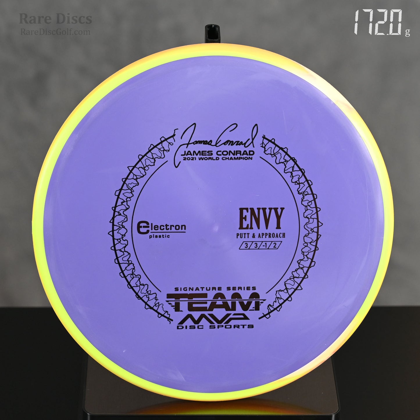 Axiom Envy electron disc golf putter James Conrad signature Rare Discs Canada