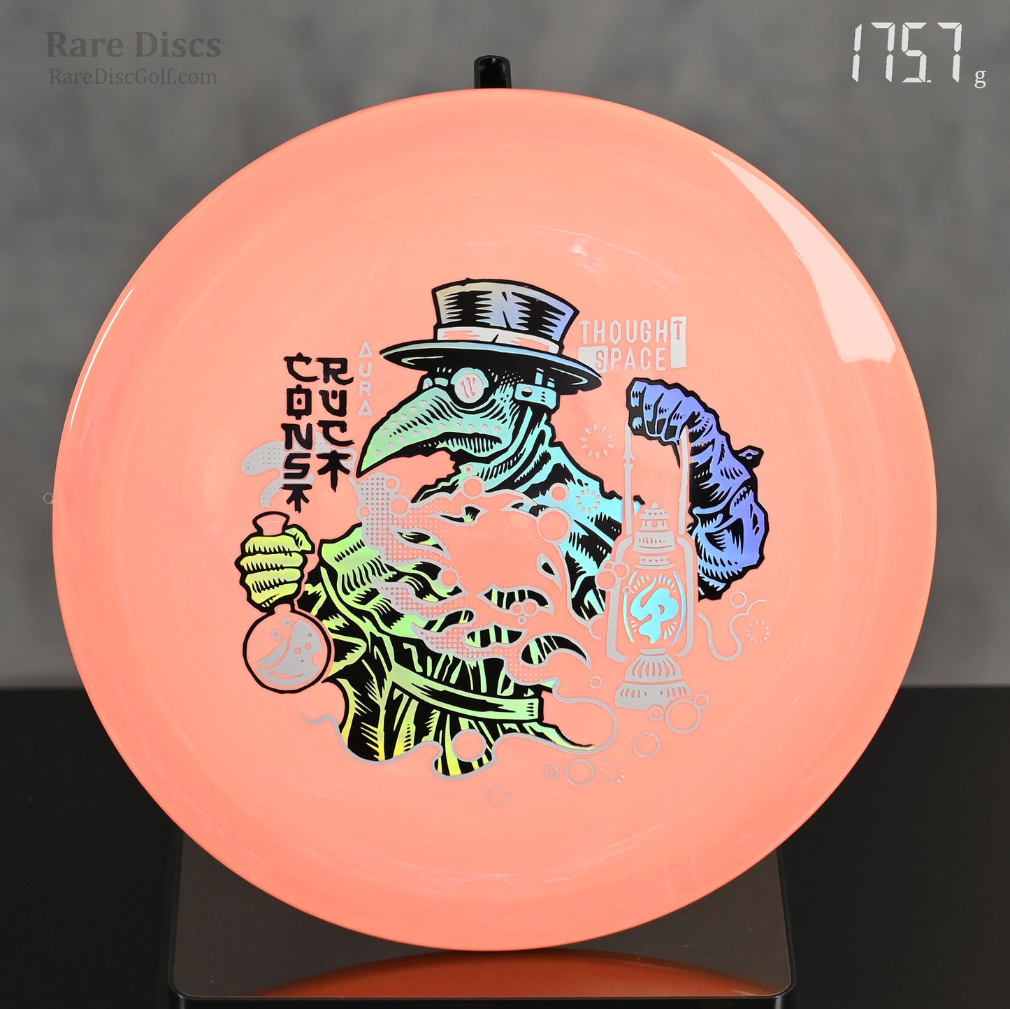 Thought Space Athletic aura construct distance driver for disc golf with death bird stamp Rare Discs Canada