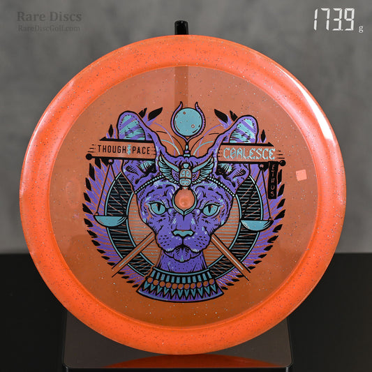 Thought Space Athletics Coalesce Disc Golf Driver Egyptian Cat God Stamp Rare Discs Canada