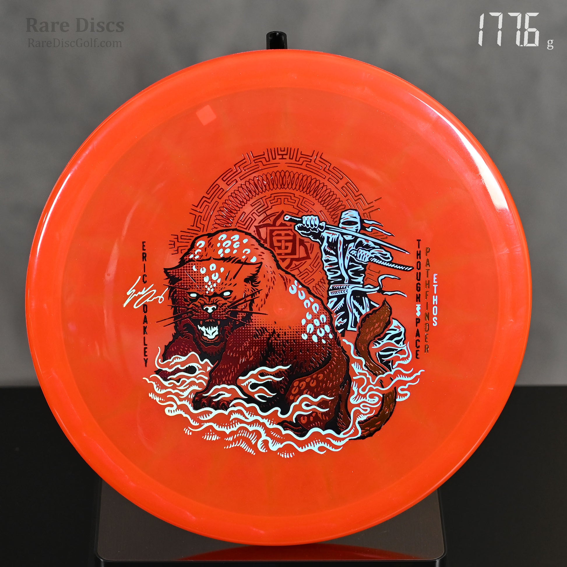 Thought Space Pathfinder straight flying disc golf midrange ninja riding a big cat Rare Discs Canada