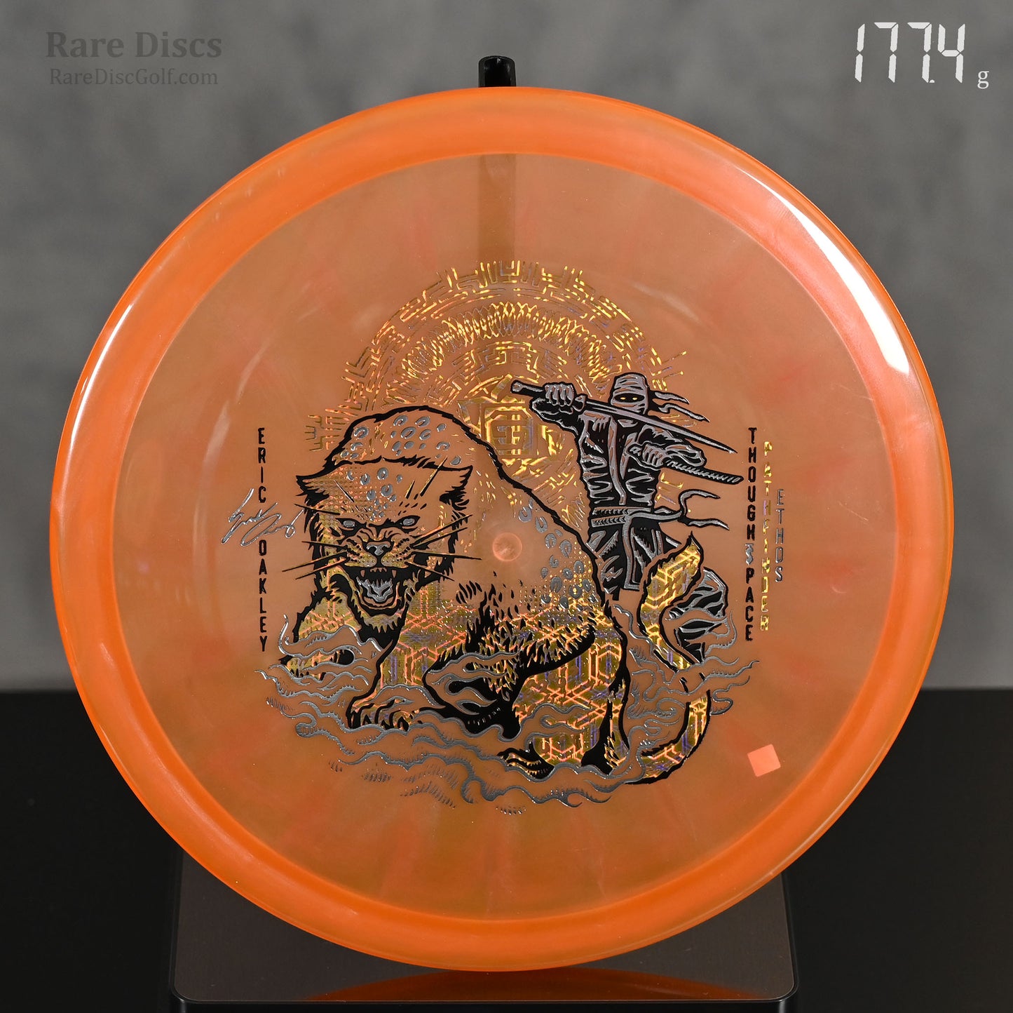 Thought Space Pathfinder straight flying disc golf midrange ninja riding a big cat Rare Discs Canada