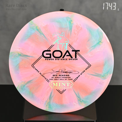 Mint Discs Goat - Swirly Apex