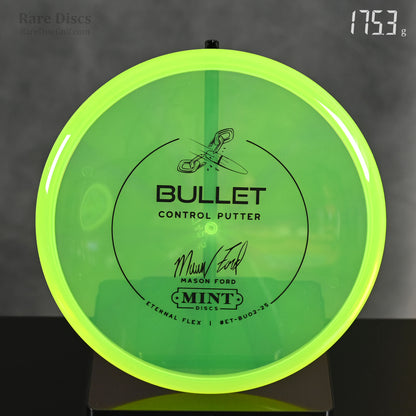 Mint Discs Eternal Flex Bullet premium disc golf putter Mason Ford signature Series Rare Discs Canada