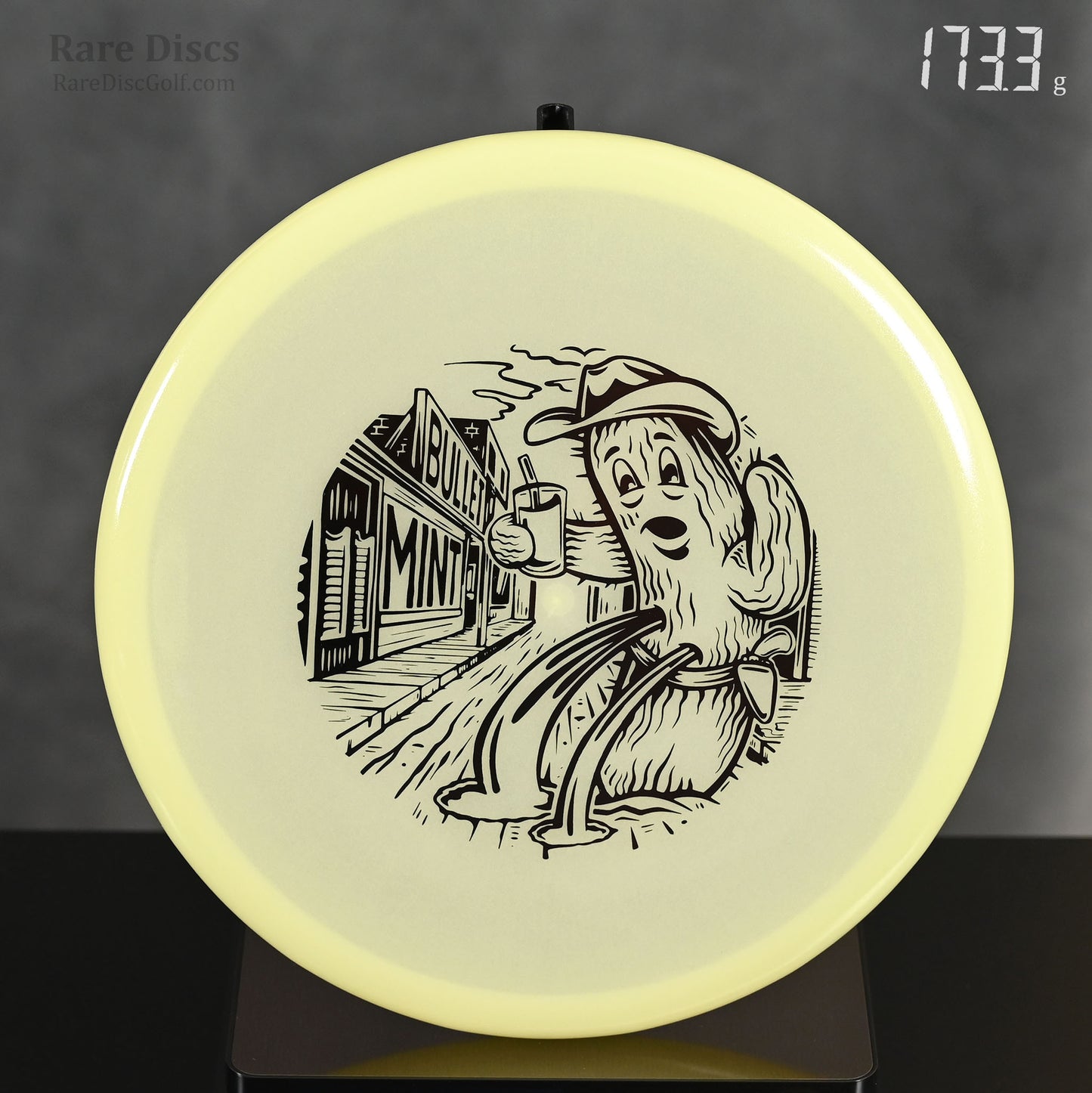 Mint Discs nocturnal glow bullet Rare Discs Canada Cactus Stamp Twice or its Luck Disc Golf night putter