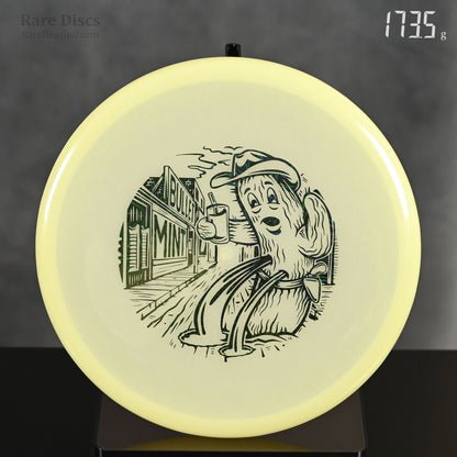 Mint Discs nocturnal glow bullet Rare Discs Canada Cactus Stamp Twice or its Luck Disc Golf night putter