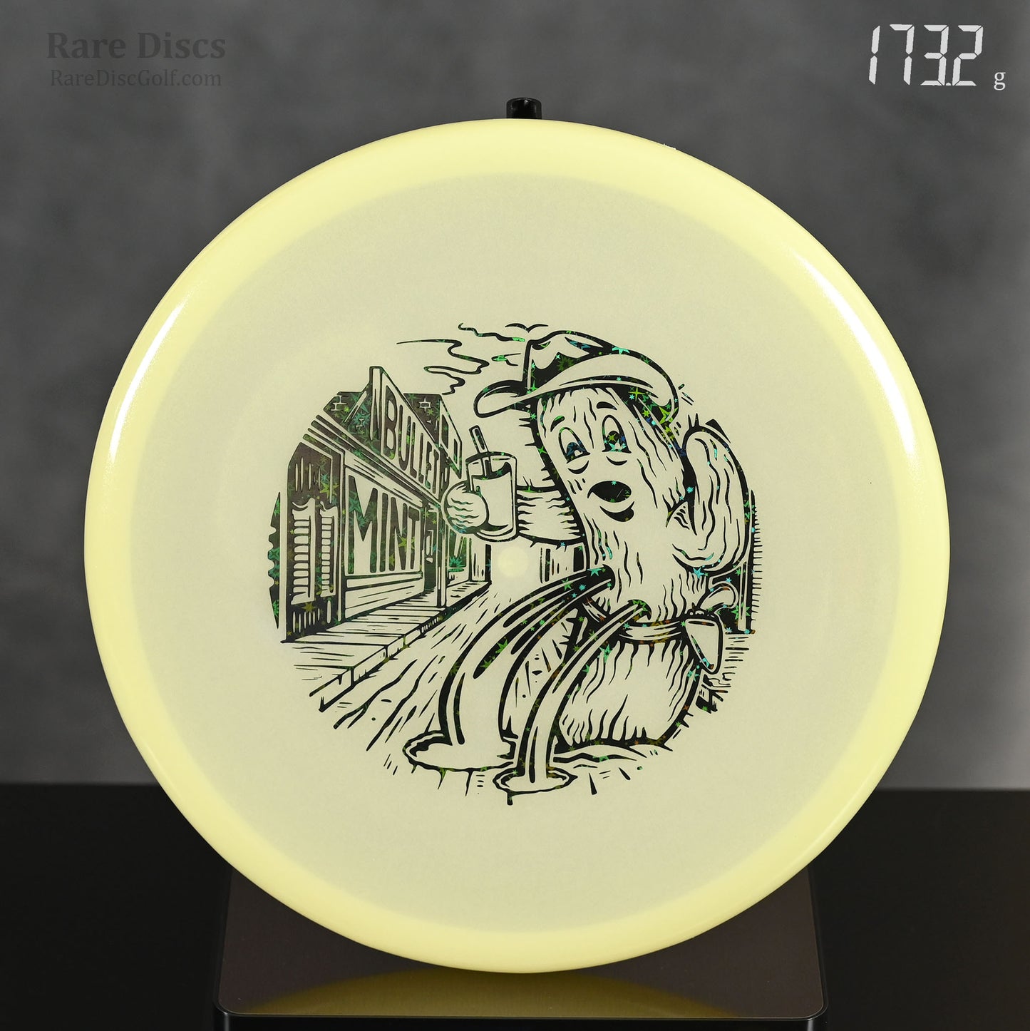 Mint Discs nocturnal glow bullet Rare Discs Canada Cactus Stamp Twice or its Luck Disc Golf night putter