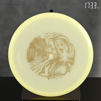 Mint Discs nocturnal glow bullet Rare Discs Canada Cactus Stamp Twice or its Luck Disc Golf night putter