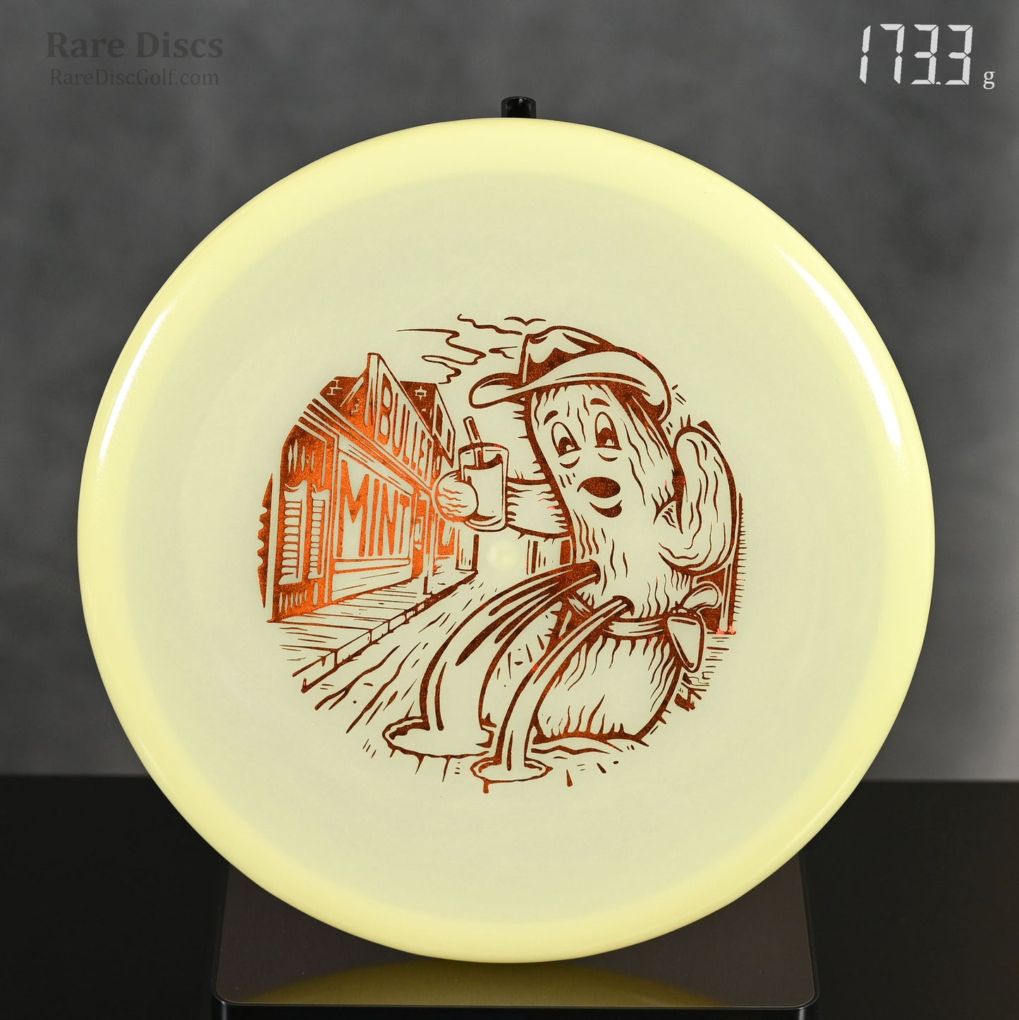 Mint Discs nocturnal glow bullet Rare Discs Canada Cactus Stamp Twice or its Luck Disc Golf night putter