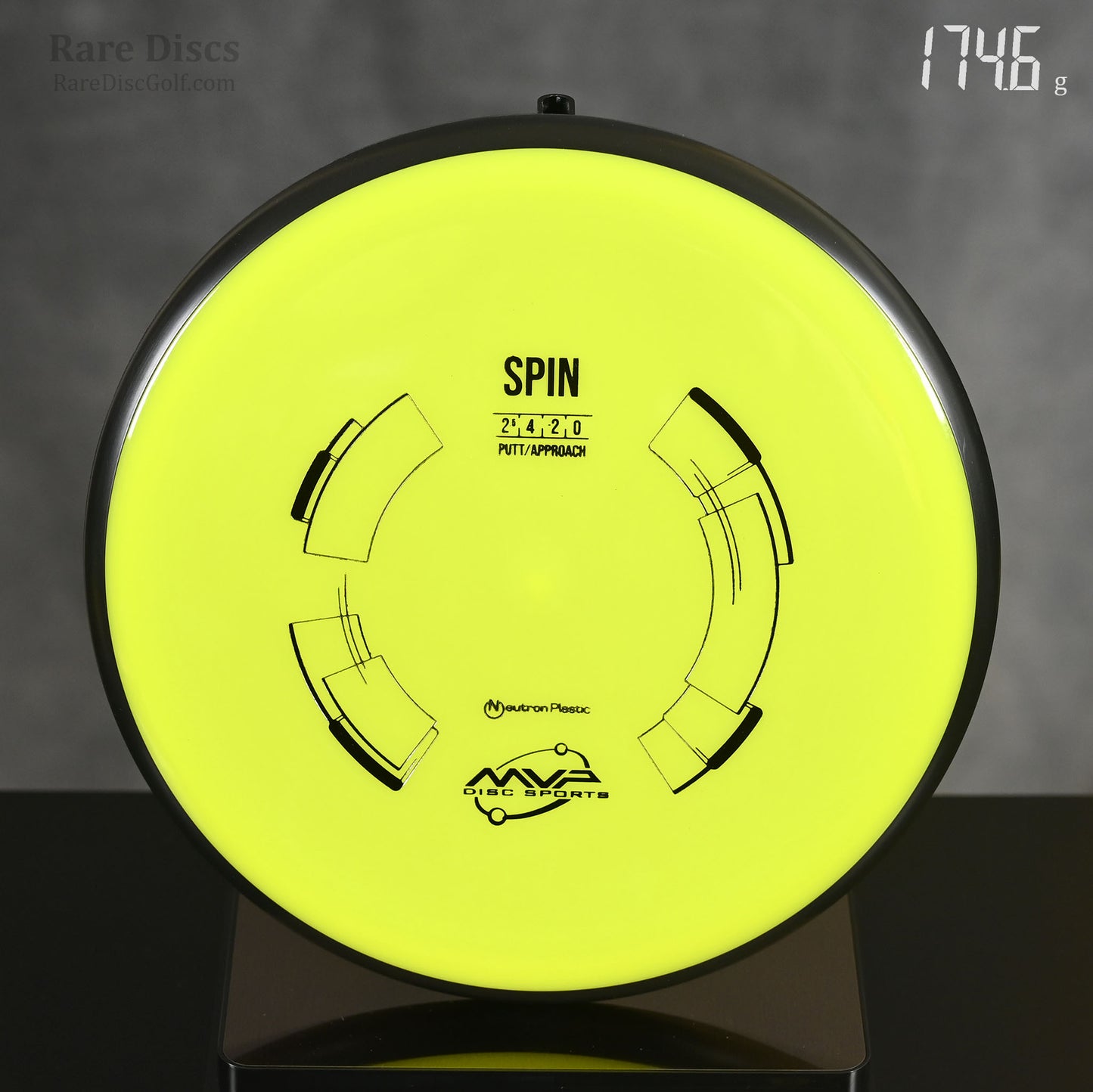 MVP Spin disc golf putter understable neutron plastic Rare Discs Canada